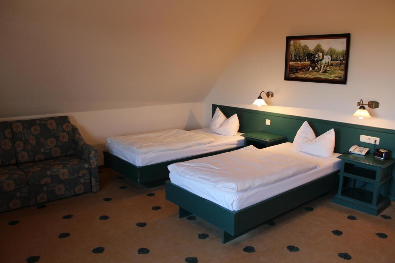 Mueritz Landhotel Gruener Baum Gotthun Bagian luar foto
